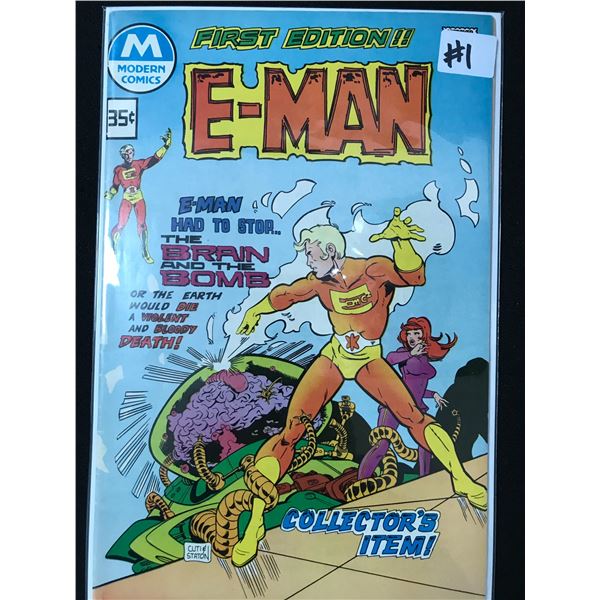 MODERN COMICS E-MAN NO.1