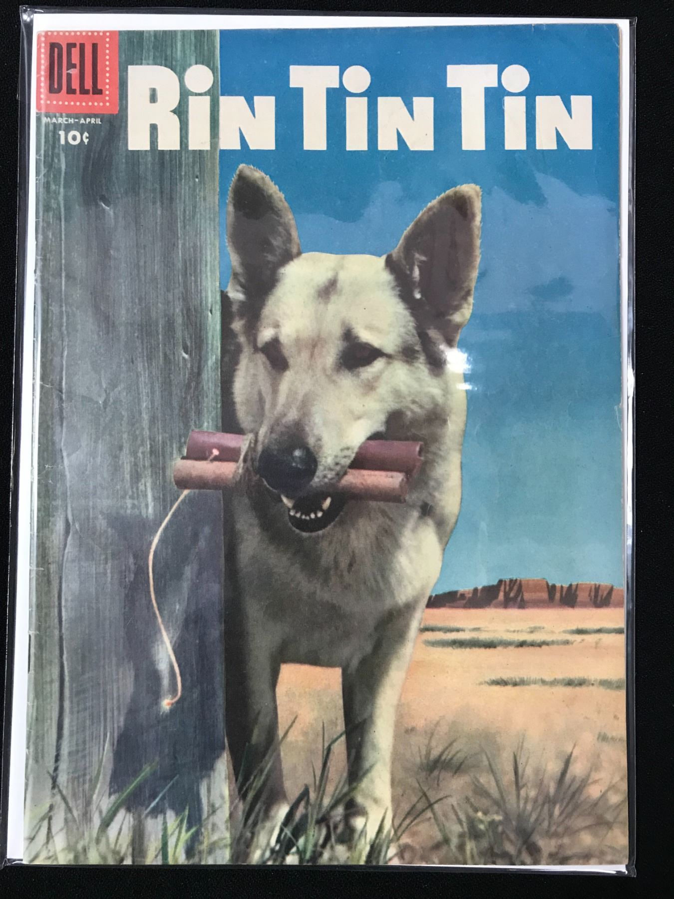DELL GOLDEN AGE RIN TIN TIN COMIC BOOK