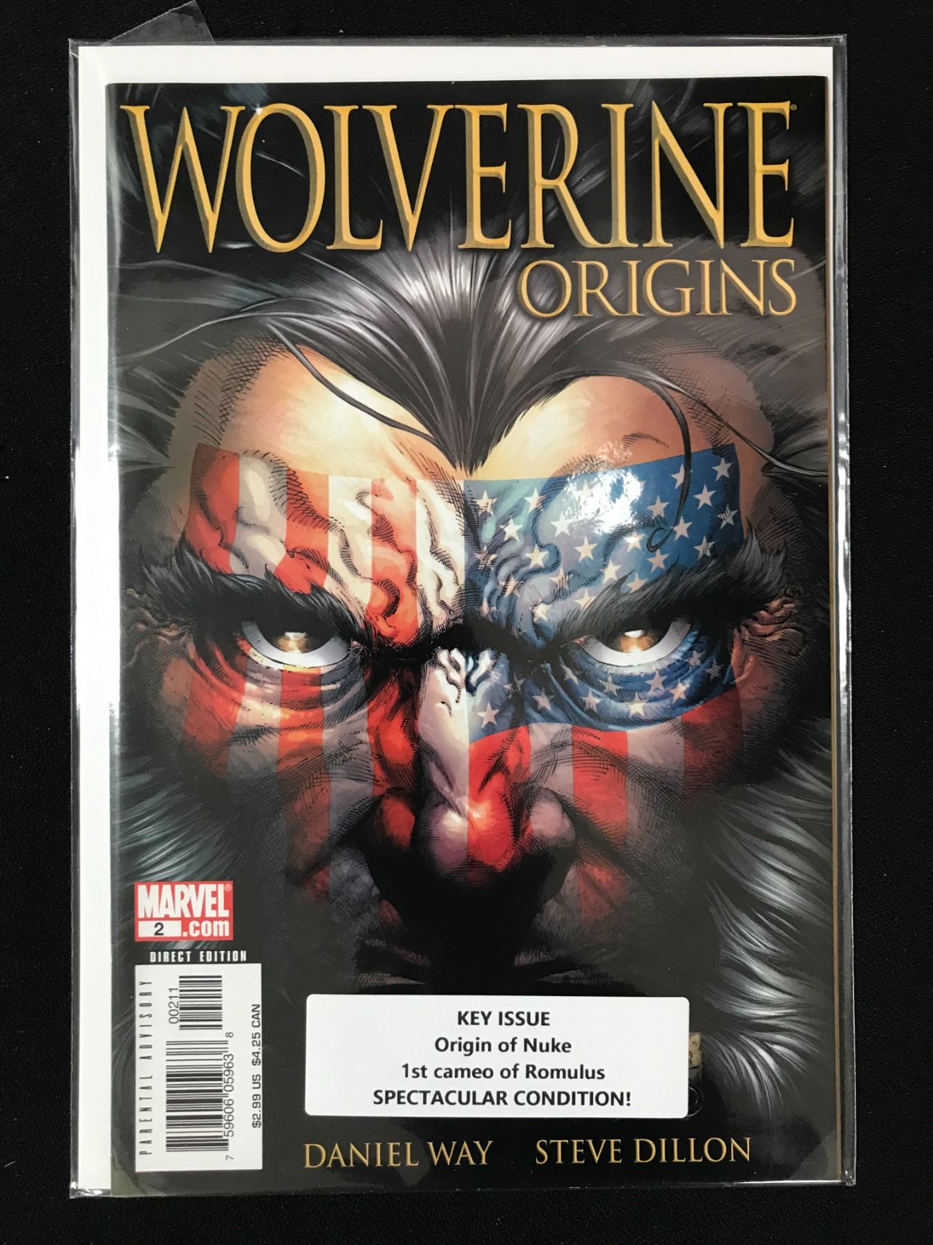 MARVEL COMICS WOLVERINE ORIGINS (KEY ISSUE)