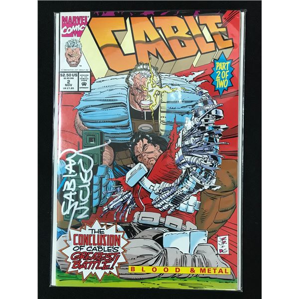 MARVEL COMICS CABLE NO.2 ARTIST SIGNED