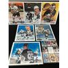 Image 1 : NHL ART PRINTS LOT WITH TRADING CARDS