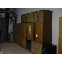 (4) PC CABINETS