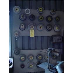 GRINDING WHEELS & CABINET