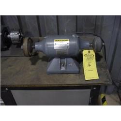 BALDOR DBL PEDESTAL BUFFER W/CABINET