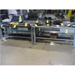 (2) WORK BENCHES