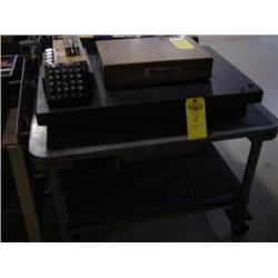 SURFACE PLATE W/CART
