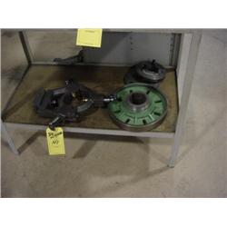 STEADY REST, FACE PLATE & RACK