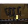 Image 1 : (4) C CLAMPS