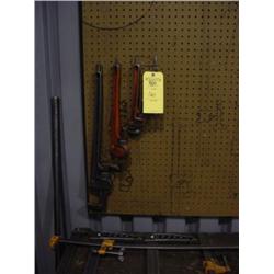 (4) PIPE WRENCHES