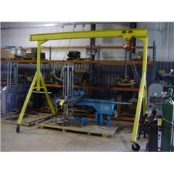 2 TON GANTRY A-FRAME CRANE