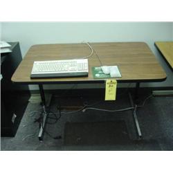 FILE CABINET & (2) TABLES