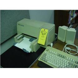 PRINTER, KEYBOARD & SPEAKERS