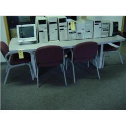 CONFERENCE TABLE & (6) CHAIRS