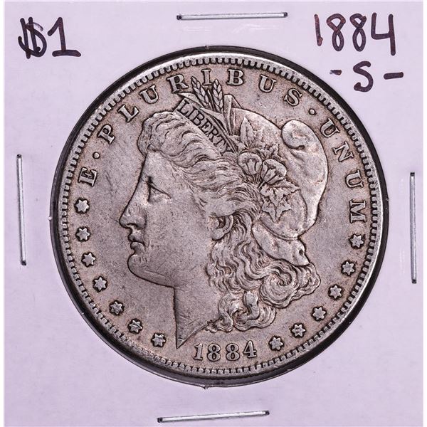 1884-S $1 Morgan Silver Dollar Coin