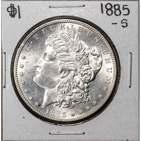 1885-S $1 Morgan Silver Dollar Coin