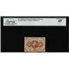 Image 1 : 1862 First Issue 5 Cents Fractional Currency Note Fr.1230 Legacy Extremely Fine 45