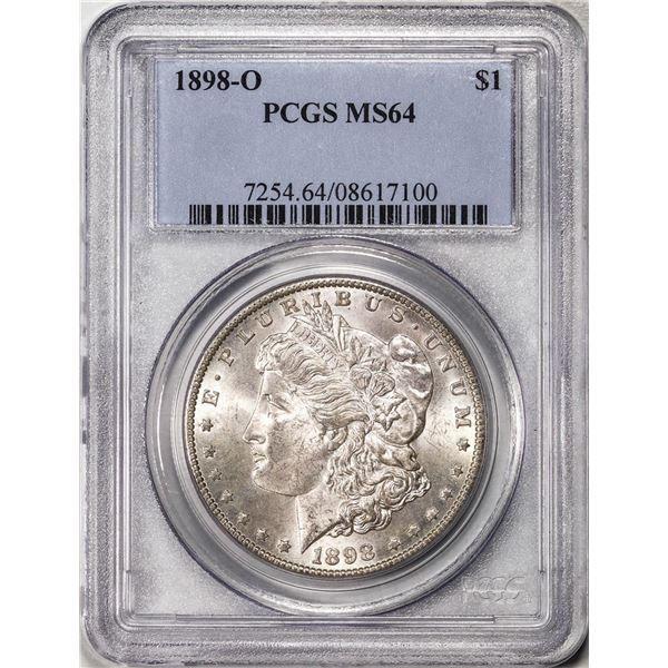 1898-O $1 Morgan Silver Dollar Coin PCGS MS64