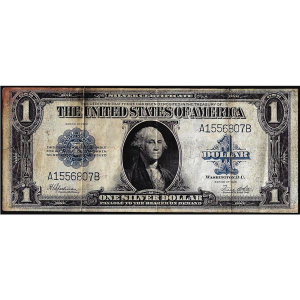 1923 $1 Silver Certificate Note