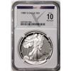 Image 1 : 1989-S $1 American Silver Eagle Coin NGCX Proof 10 Ultra Cameo