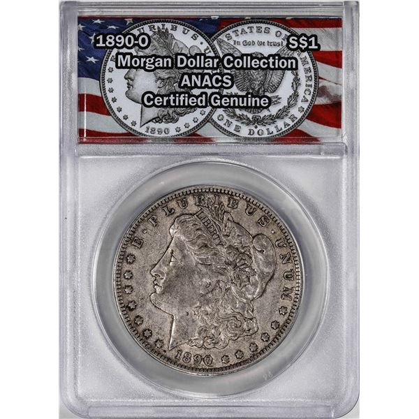 1890-O $1 Morgan Silver Dollar Coin ANACS Genuine