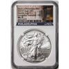 Image 1 : 2021(P) Type 1 $1 American Silver Eagle Coin NGC MS70 First Day Issue Philadelphia