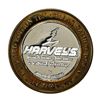 Image 2 : .999 Fine Silver Harvey's Resort Lake Tahoe, Nevada $10 Limited Edition Gaming Token