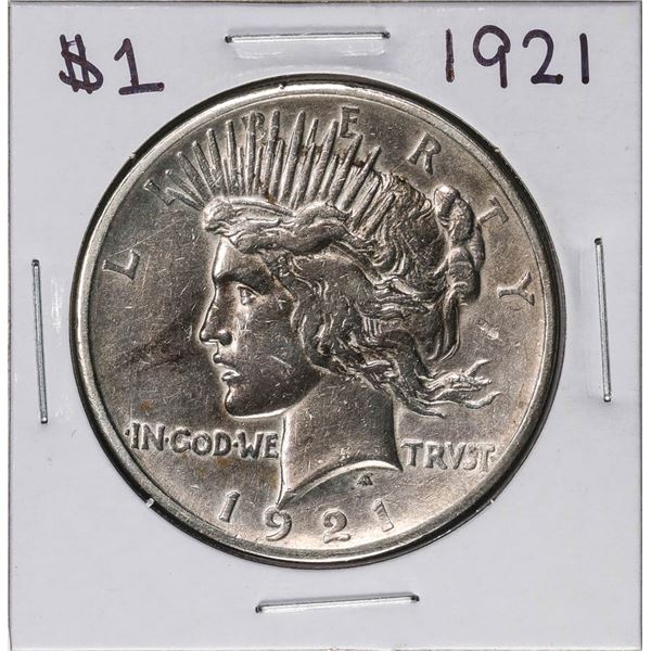 1921 $1 Peace Silver Dollar Coin