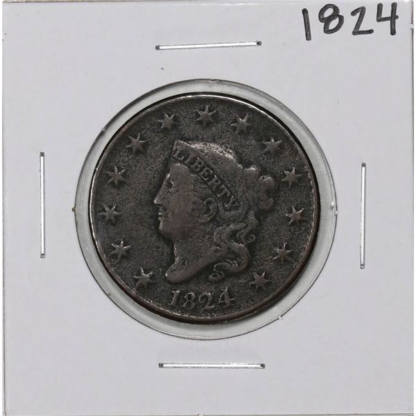 1824 Matron Head Large Cent Coin