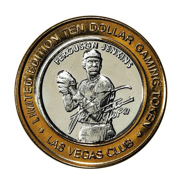 .999 Silver Las Vegas Club Nevada $10 Casino Limited Edition Gaming Token
