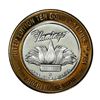 Image 2 : .999 Fine Silver Flamingo Laughlin, Nevada $10 Limited Edition Gaming Token