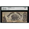 Image 1 : 1861 $20 Confederate States of America Note T-18 Legacy Choice About New 55