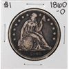 Image 1 : 1860-O $1 Seated Liberty Silver Dollar Coin
