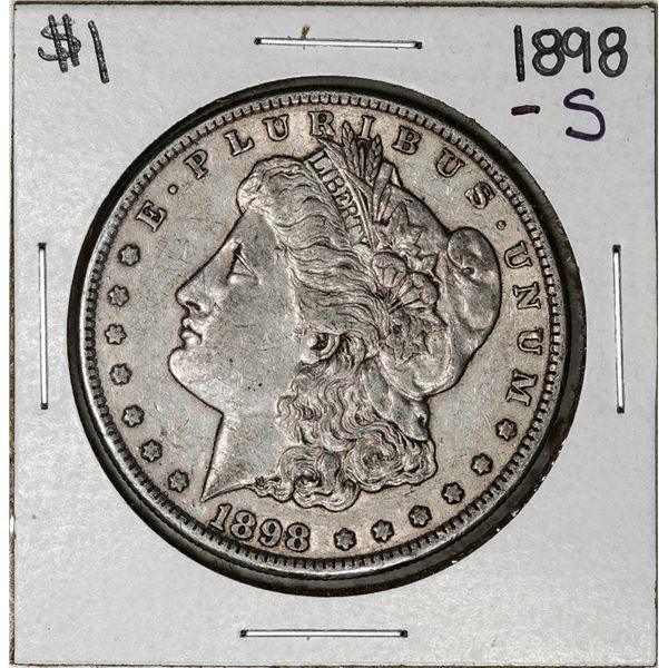 1898-S $1 Morgan Silver Dollar Coin