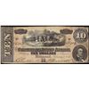 Image 1 : 1864 $10 Confederate States of America Note