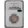 Image 1 : 1854 Arrows Seated Liberty Quarter Coin NGC XF45 CAC