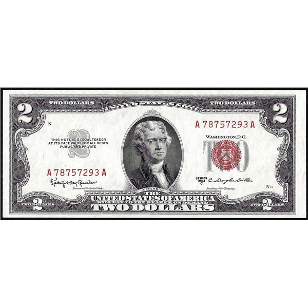1953C $2 Legal Tender Note