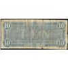 Image 2 : 1864 $10 Confederate States of America Note