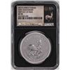 Image 1 : 2017 South Africa Krugerrand Silver Coin NGC SP70 First Day Of Issue With COA