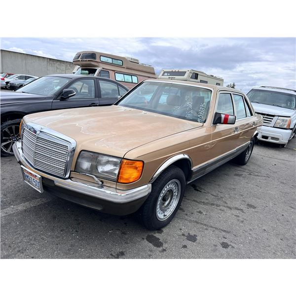 1984 MERCEDES SL-CLASS