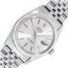 Rolex Mens Stainless Steel Silver Index Datejust Wristwatch