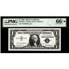 Image 1 : 1957 $1 Silver Certificate Star Note Fr.1619* PMG Gem Uncirculated 66EPQ* STAR