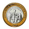 Image 1 : .999 Silver Union Plaza Las Vegas, Nevada $10 Casino Limited Edition Gaming Token