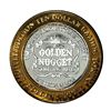 Image 1 : .999 Silver Golden Nugget Las Vegas, Nevada $10 Casino Limited Edition Gaming Token