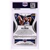 Image 2 : 2019 Panini Prizm Fast Break Zion Williamson Rookie NBA Card #248 PSA Near Mint 8