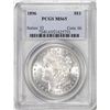 Image 1 : 1896 $1 Morgan Silver Dollar Coin PCGS MS65