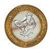 Image 1 : .999 Fine Silver Boomtown Las Vegas, Nevada $10 Limited Edition Gaming Token