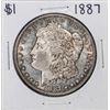 Image 1 : 1887 $1 Morgan Silver Dollar Coin