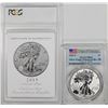 Image 1 : 2019-S $1 Enhanced Reverse Proof American Silver Eagle Coin NGC PR69 First Strike