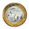 Image 1 : .999 Silver Plaza Hotel and Casino Las Vegas $10 Casino Limited Edition Gaming Token