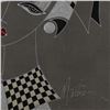 Image 2 : Martiros Manoukian "Wistful Elegance" Limited Edition Mixed Media On Paper